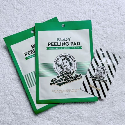 ボディピーリングパッド/Mom’s Bath Recipe/ピーリングを使ったクチコミ(1枚目)