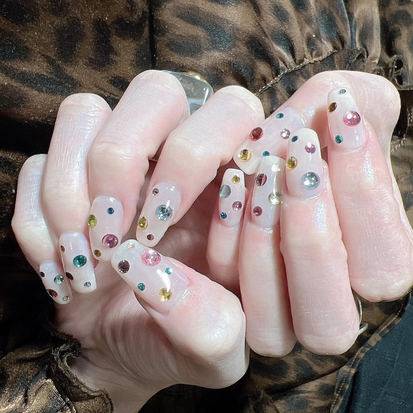 なかやまちえこ on LIPS 「💎💎⠀⠀@ayaxxamiayaちゃん⠀#nail#nails..」(1枚目)