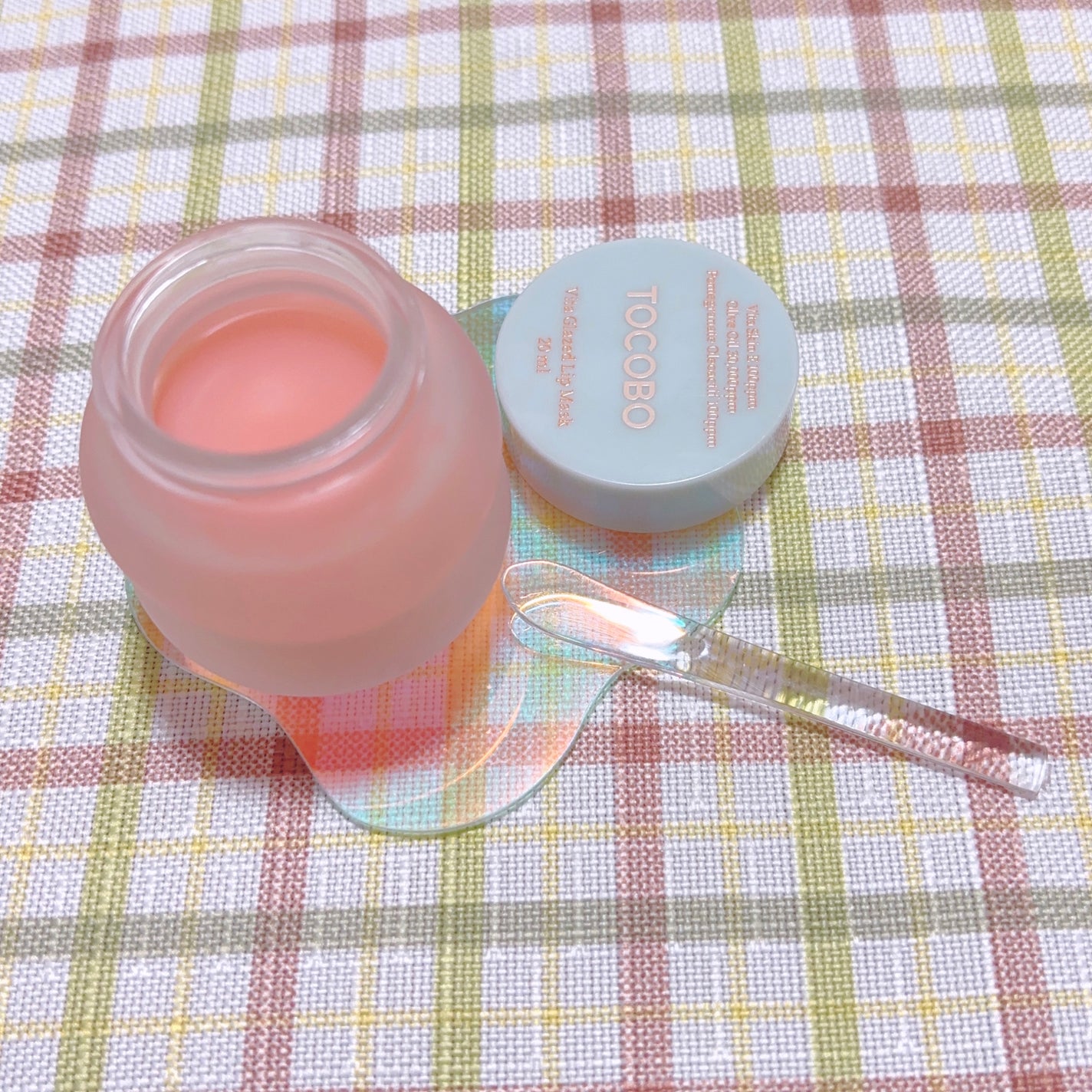 ビタグレーズドリップマスク/TOCOBO/リップマスクを使ったクチコミ(4枚目)