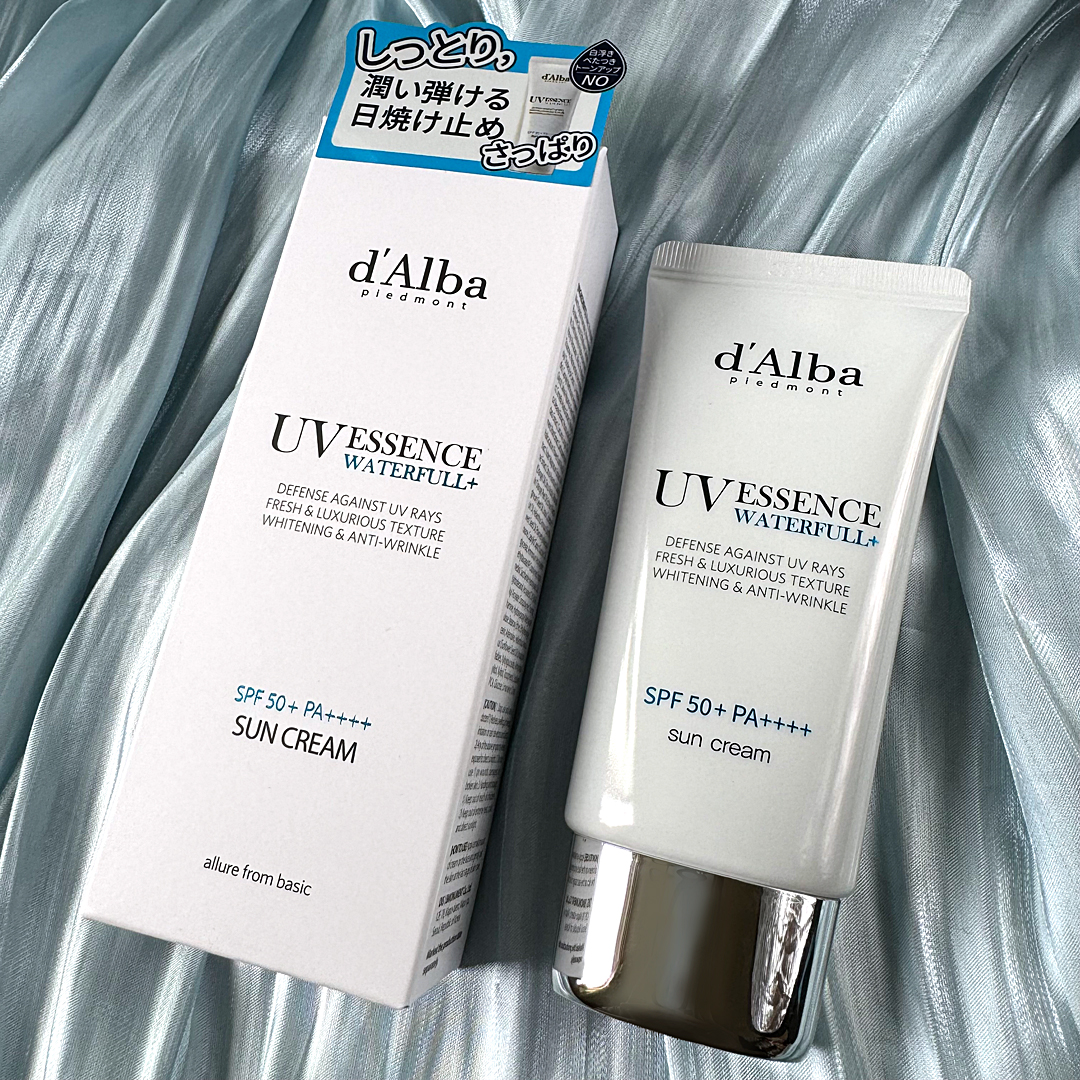 ダルバ ウォータフル エッセンス サンクリーム/ダルバ/日焼け止めクリームを使ったクチコミ（2枚目）