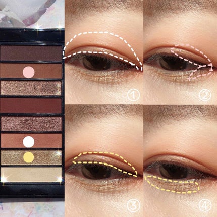 カラーステイ ルックス ブック パレット/REVLON/アイシャドウパレットを使ったクチコミ(2枚目)