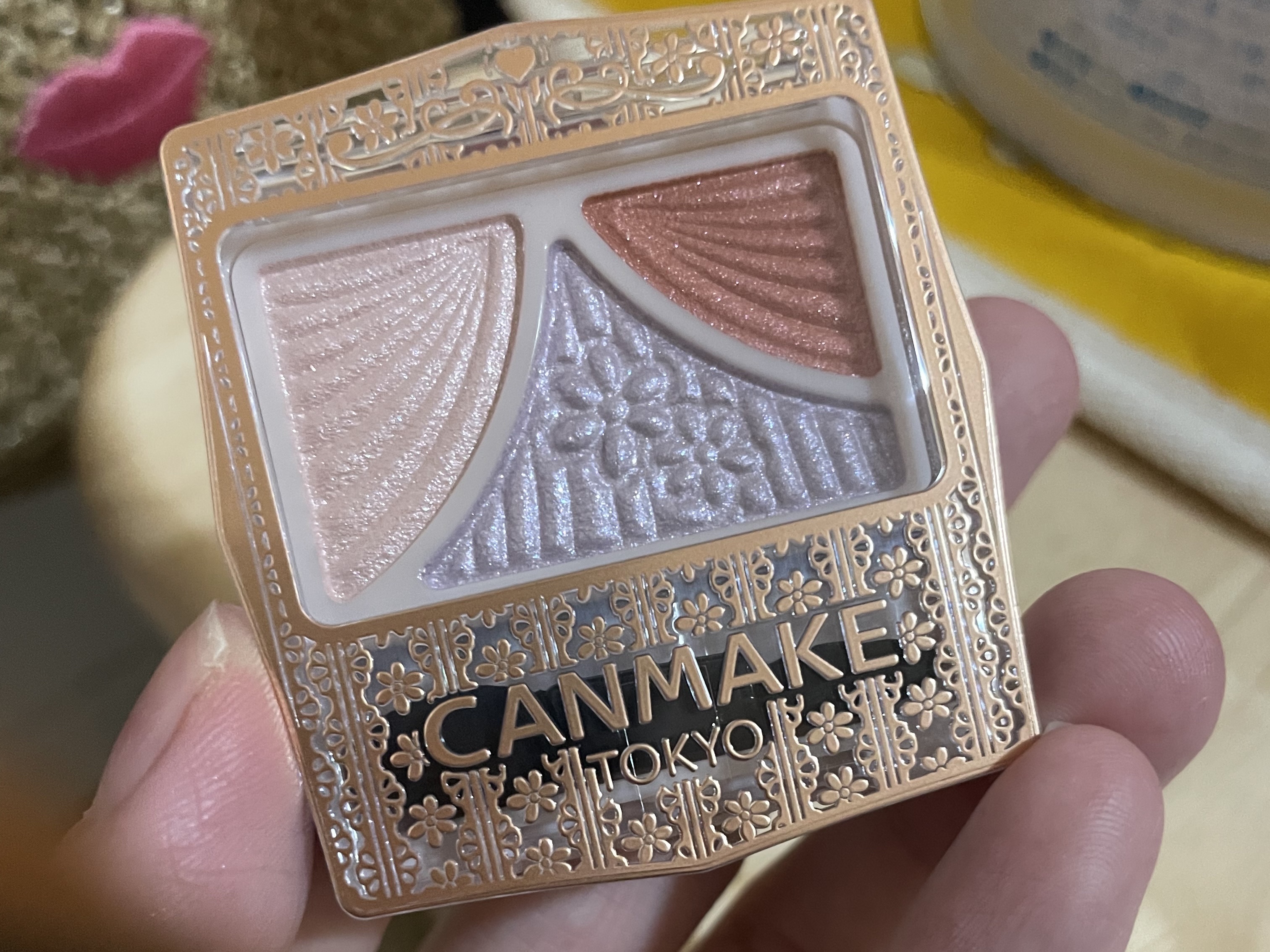 ジューシーピュアアイズ/キャンメイク/アイシャドウパレットを使ったクチコミ（1枚目）