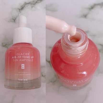 ピルソ グラシアエアフィットトーンアップサンアンプル SPF50 PA+++/feelxo/化粧下地を使ったクチコミ(2枚目)