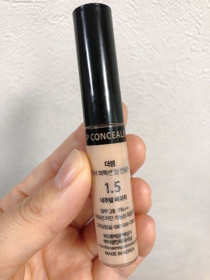 カバーパーフェクション チップコンシーラー/the SAEM/リキッドコンシーラーを使ったクチコミ(2枚目)