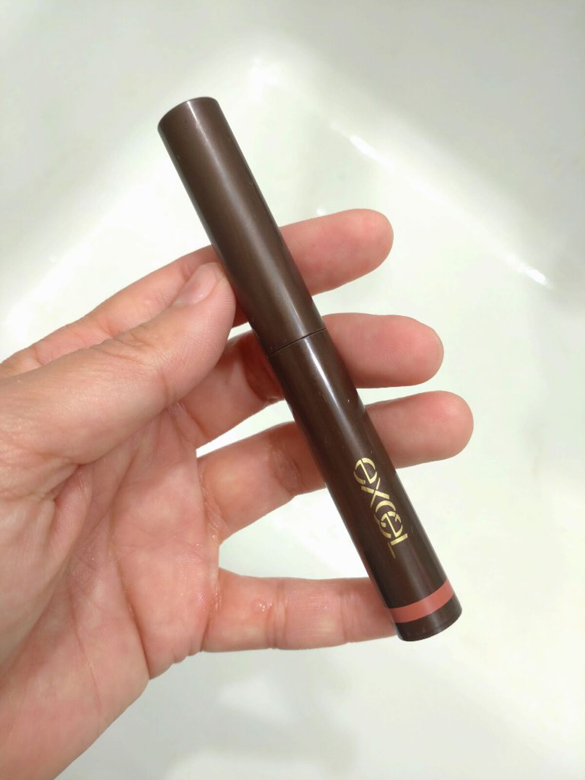 グリームオンフィットシャドウ GF02 エッグカップ/excel/スティックアイシャドウを使ったクチコミ（1枚目）