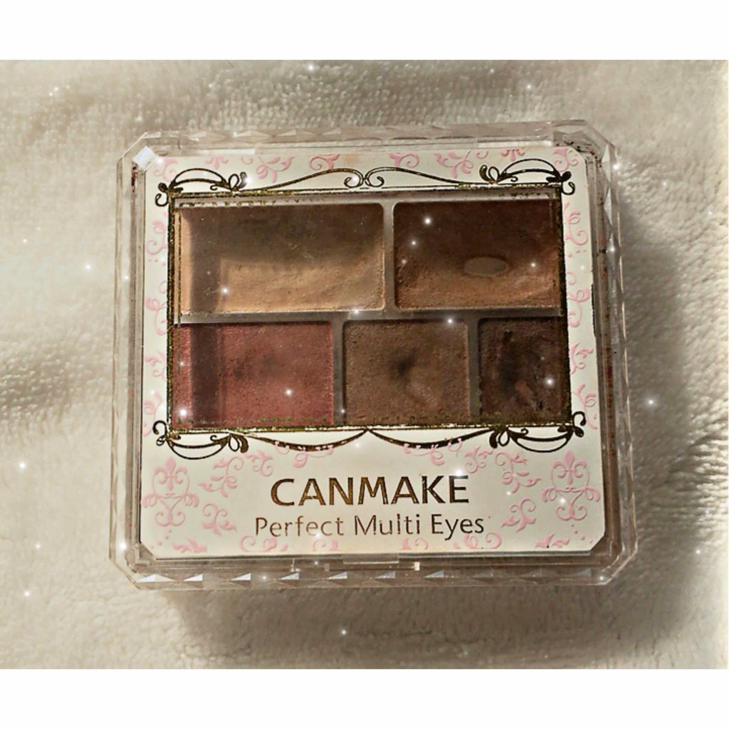 パーフェクトマルチアイズ/キャンメイク/アイシャドウパレットを使ったクチコミ(1枚目)