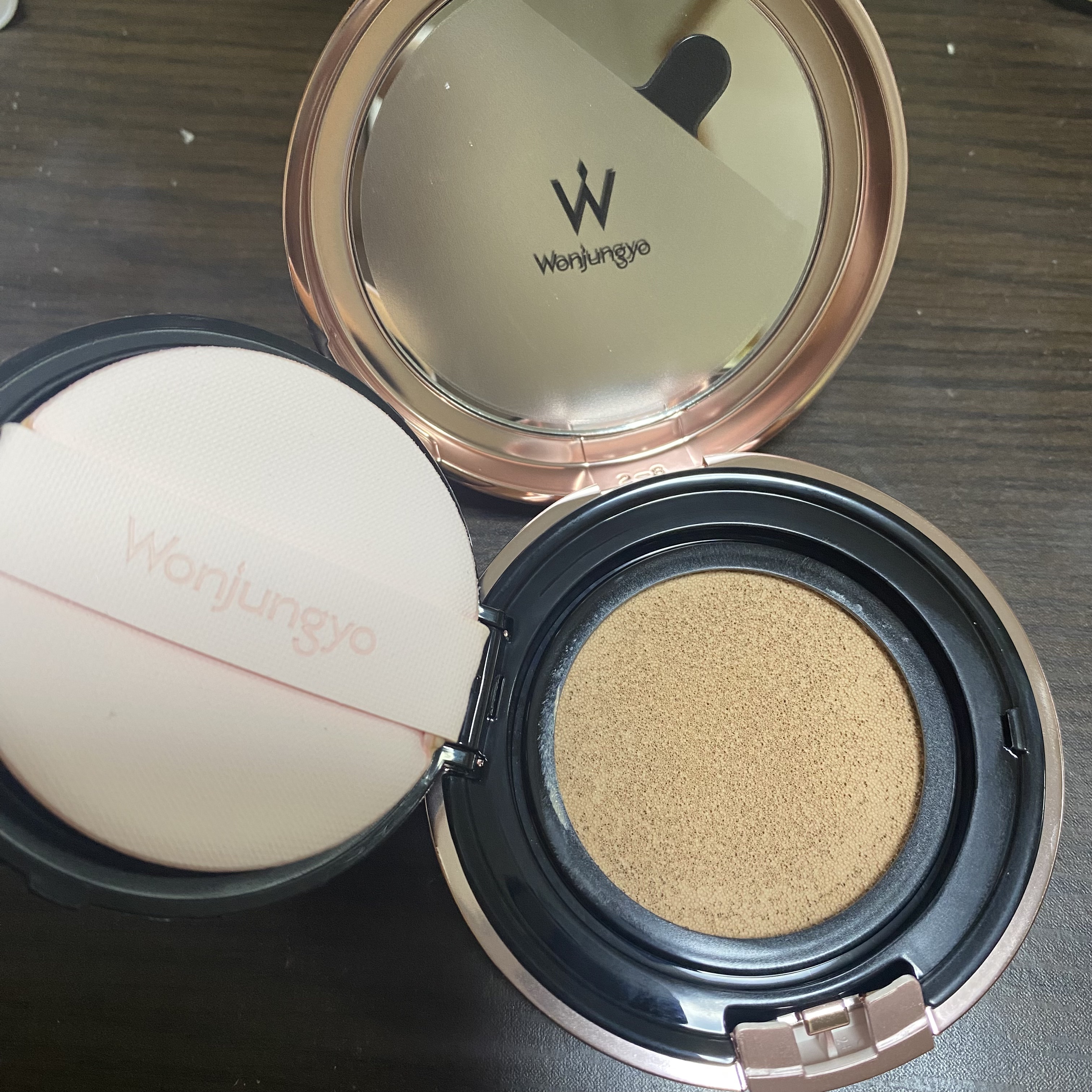 ウォンジョンヨ フィッティングクッション ラスティング/Wonjungyo/クッションファンデーションを使ったクチコミ（1枚目）
