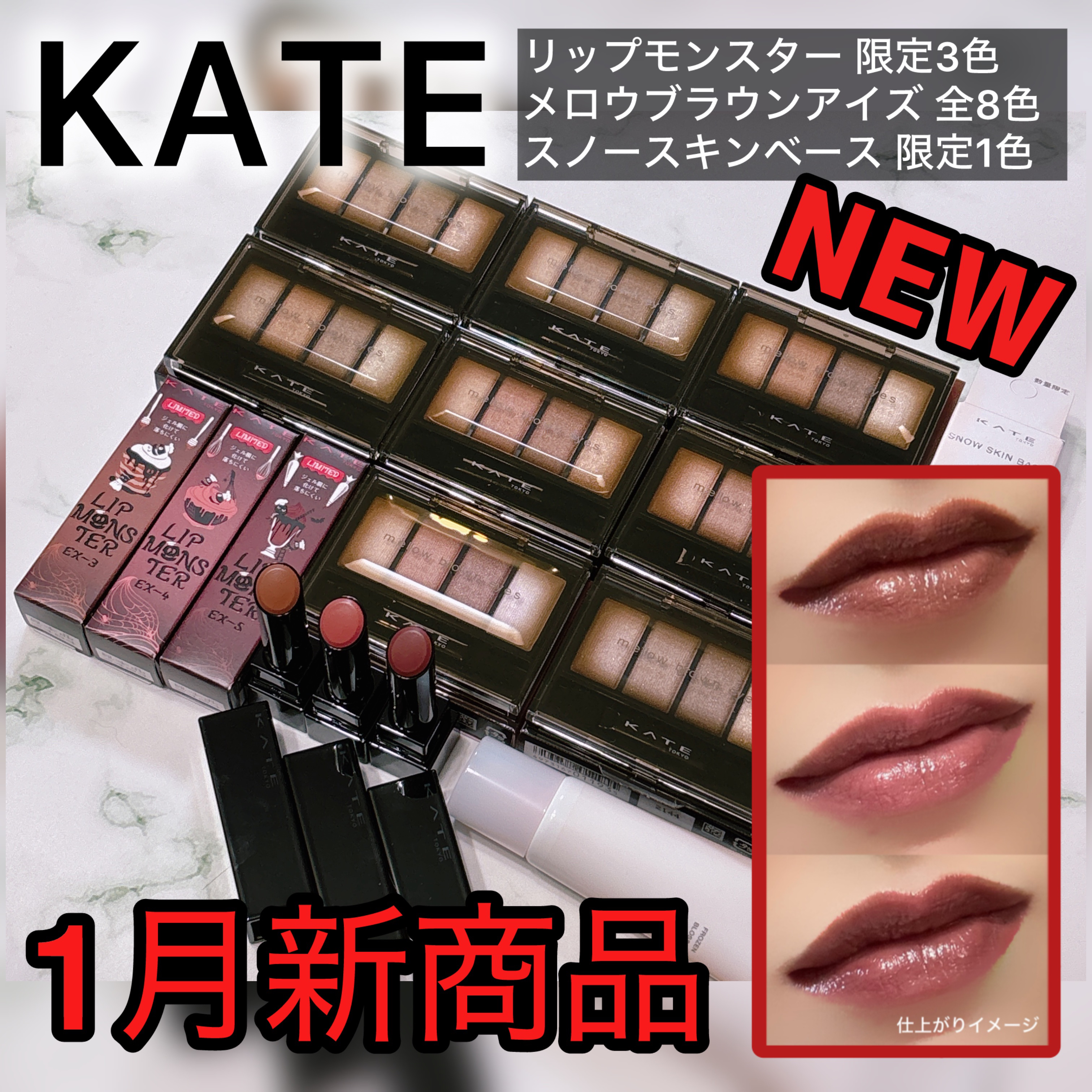 ケイト リップモンスター/KATE/口紅を使ったクチコミ（1枚目）