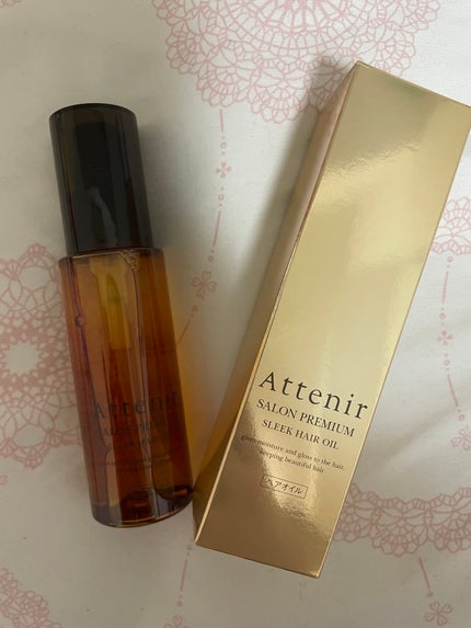 サロンプレミアム スリークヘアオイル/アテニア/ヘアオイルを使ったクチコミ(1枚目)
