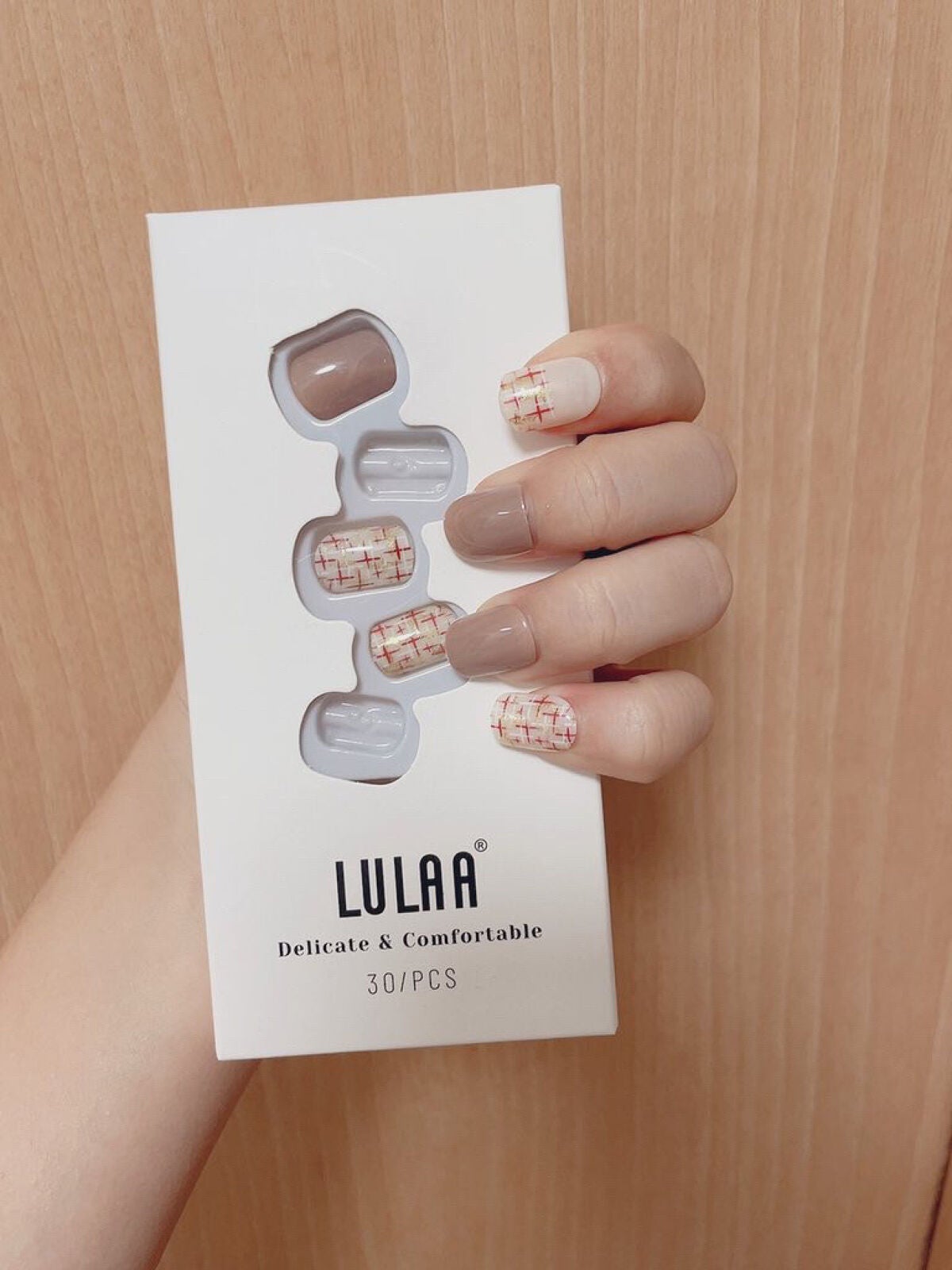 セミキュアジェルネイル(ハンド)/ohora/ネイルシールを使ったクチコミ(7枚目)