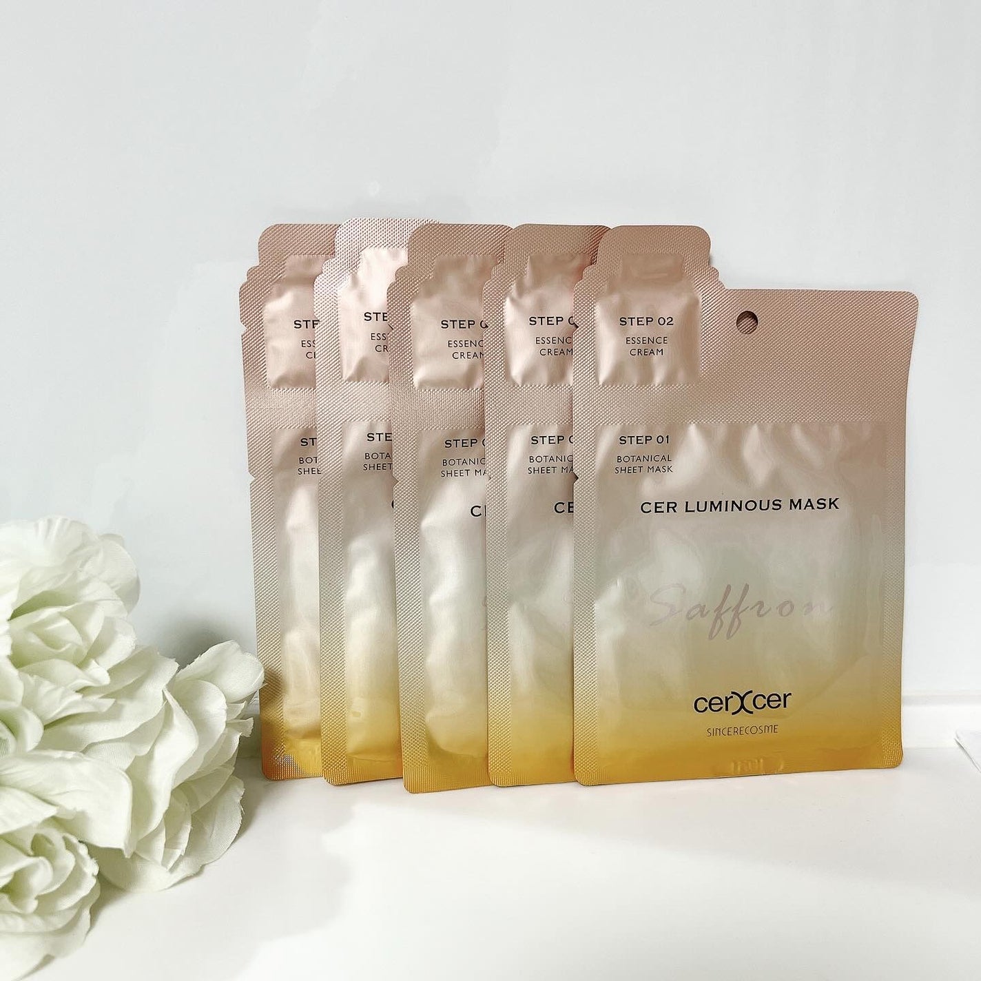 ルミナスマスク (ケアクリーム付き) /cerXcer/シートマスク・パックを使ったクチコミ(9枚目)