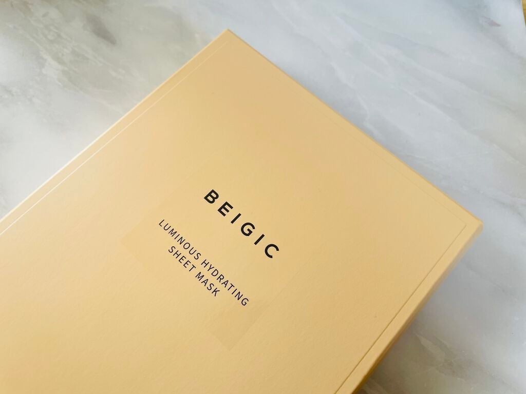 ルミナスハイドレーティングシートマスク/BEIGIC/シートマスク・パックを使ったクチコミ(2枚目)