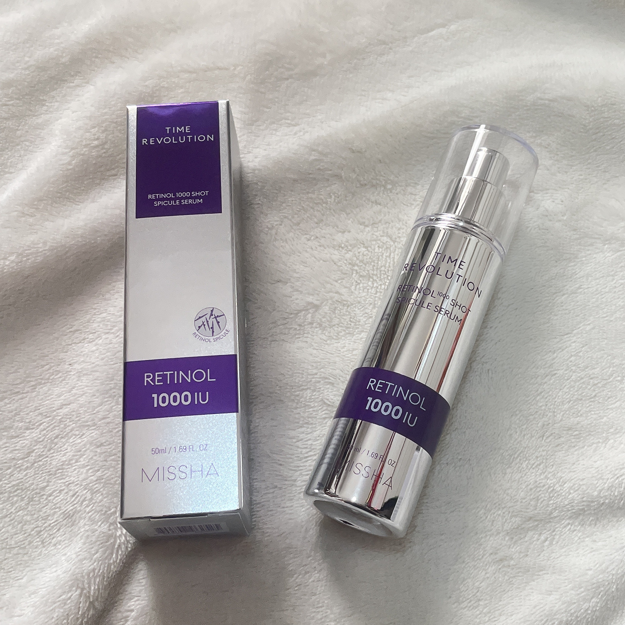 ミシャ タイムレボリューション レチ1000ショット スピキュール美容液/MISSHA/美容液を使ったクチコミ（1枚目）