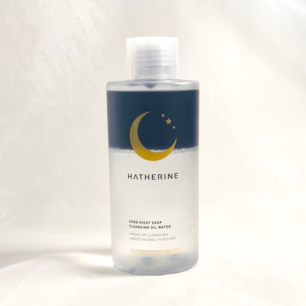 グッドナイト ディープクレンジングオイルウォーター/HATHERINE/オイルクレンジングを使ったクチコミ(2枚目)