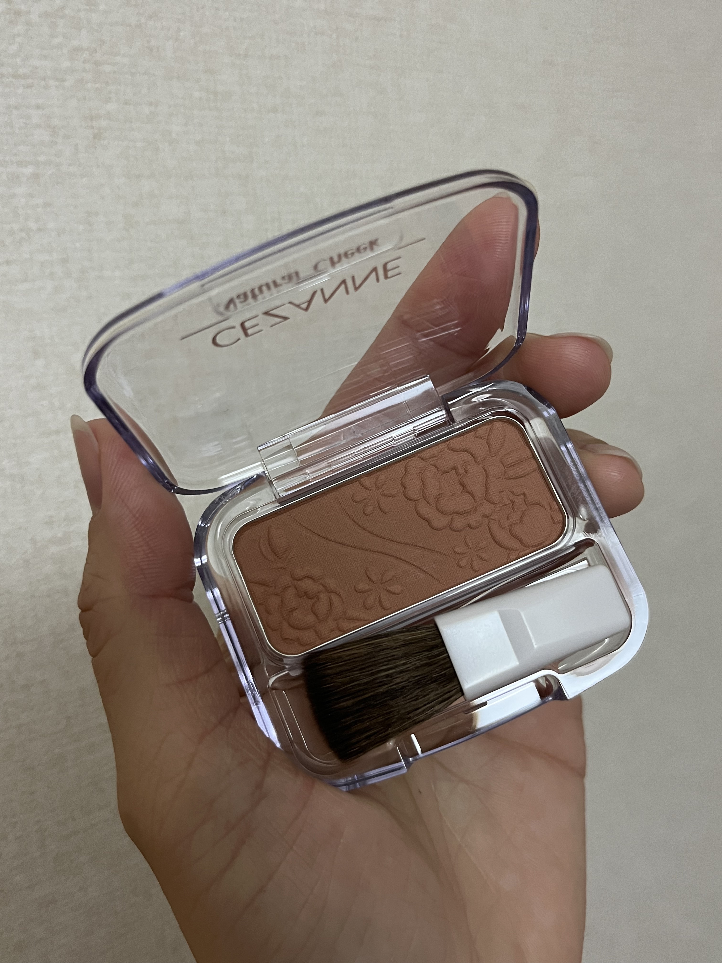 ナチュラル チークN/CEZANNE/パウダーチークを使ったクチコミ（3枚目）