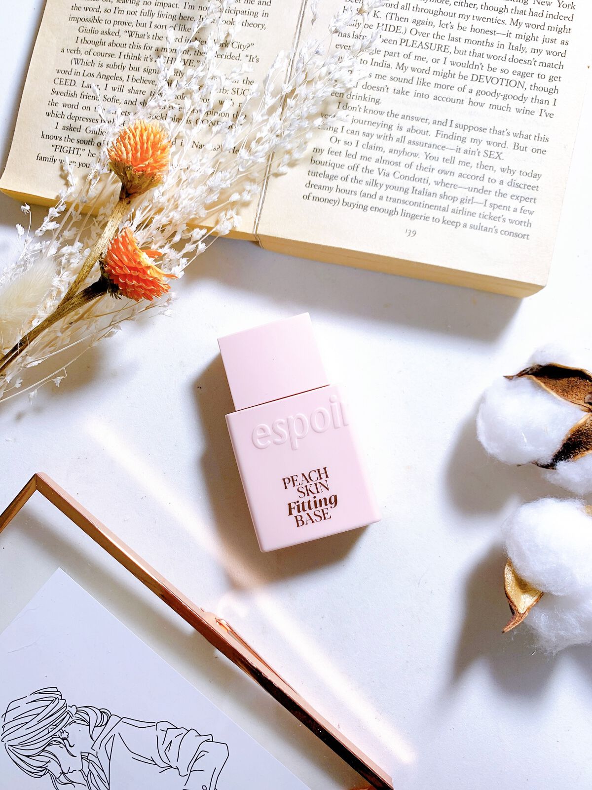 ピーチスキンフィッティングベース/espoir/化粧下地を使ったクチコミ(6枚目)