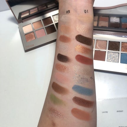 ニューデップスアイシャドウパレット/hince/アイシャドウパレットを使ったクチコミ(2枚目)