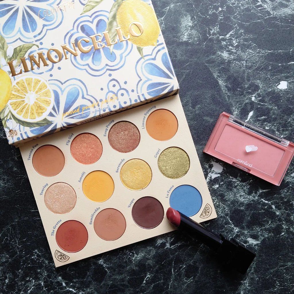 Limoncello Eyeshadow Palette/ColourPop/アイシャドウパレットを使ったクチコミ（3枚目）