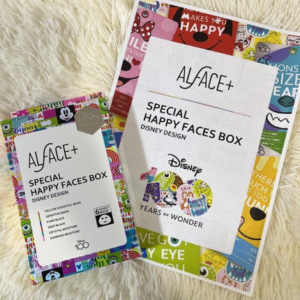 スペシャル ハッピー フェイスボックス ディズニーデザイン/ALFACE+/シートマスク・パックを使ったクチコミ(2枚目)