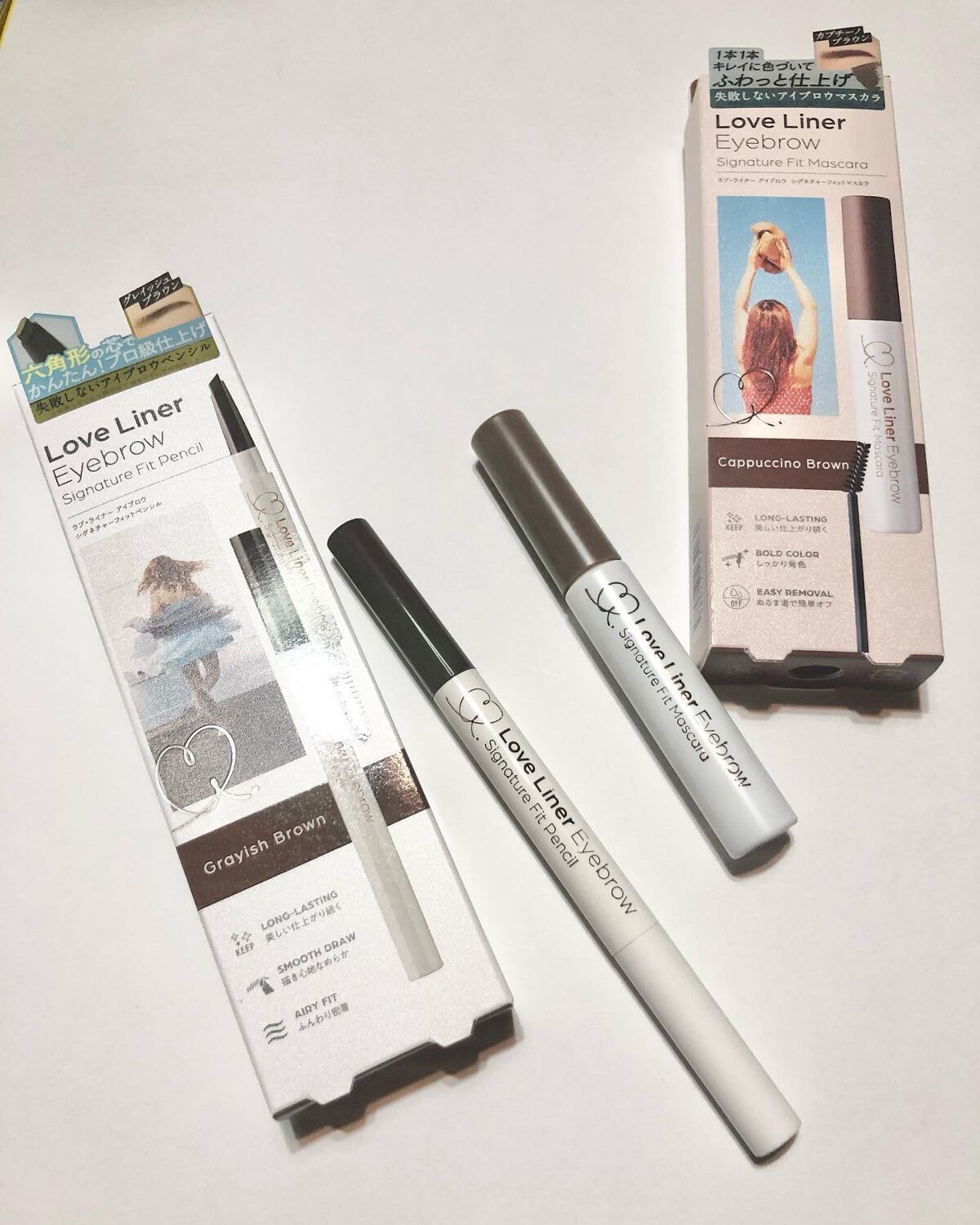 ラブ・ライナー　シグネチャーフィットペンシル＜アイブロウ＞ グレイッシュブラウン/ラブ・ライナー/アイブロウペンシルを使ったクチコミ（3枚目）
