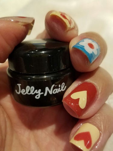 トップジェルグロッシー/JELLY NAIL/ネイルトップコート・ベースコートを使ったクチコミ（1枚目）