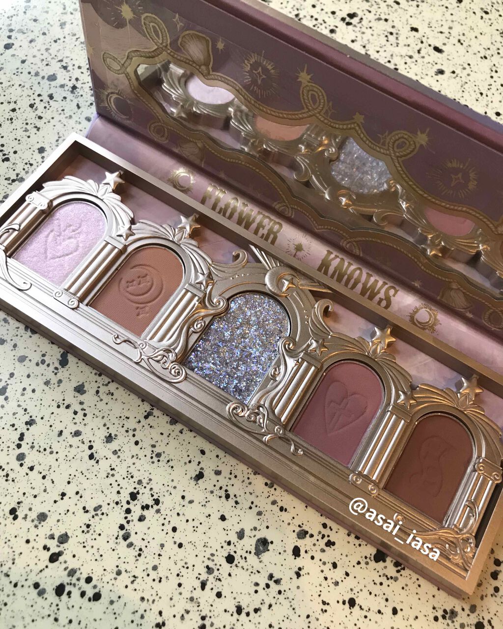 ユニコーンシリーズ アイシャドウパレット/FlowerKnows/アイシャドウパレットを使ったクチコミ(1枚目)