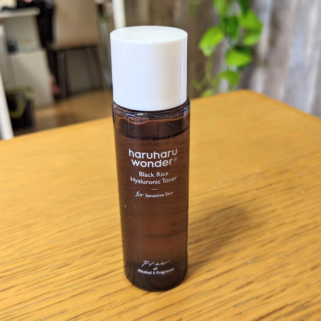 ブラックライス ヒアルロニックトナー/haruharu wonder/化粧水を使ったクチコミ（2枚目）