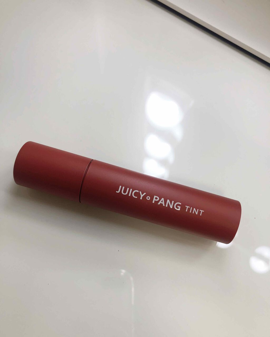 アピュー ジューシーパン ティント #LITCHI/A’pieu/リップティントを使ったクチコミ（1枚目）