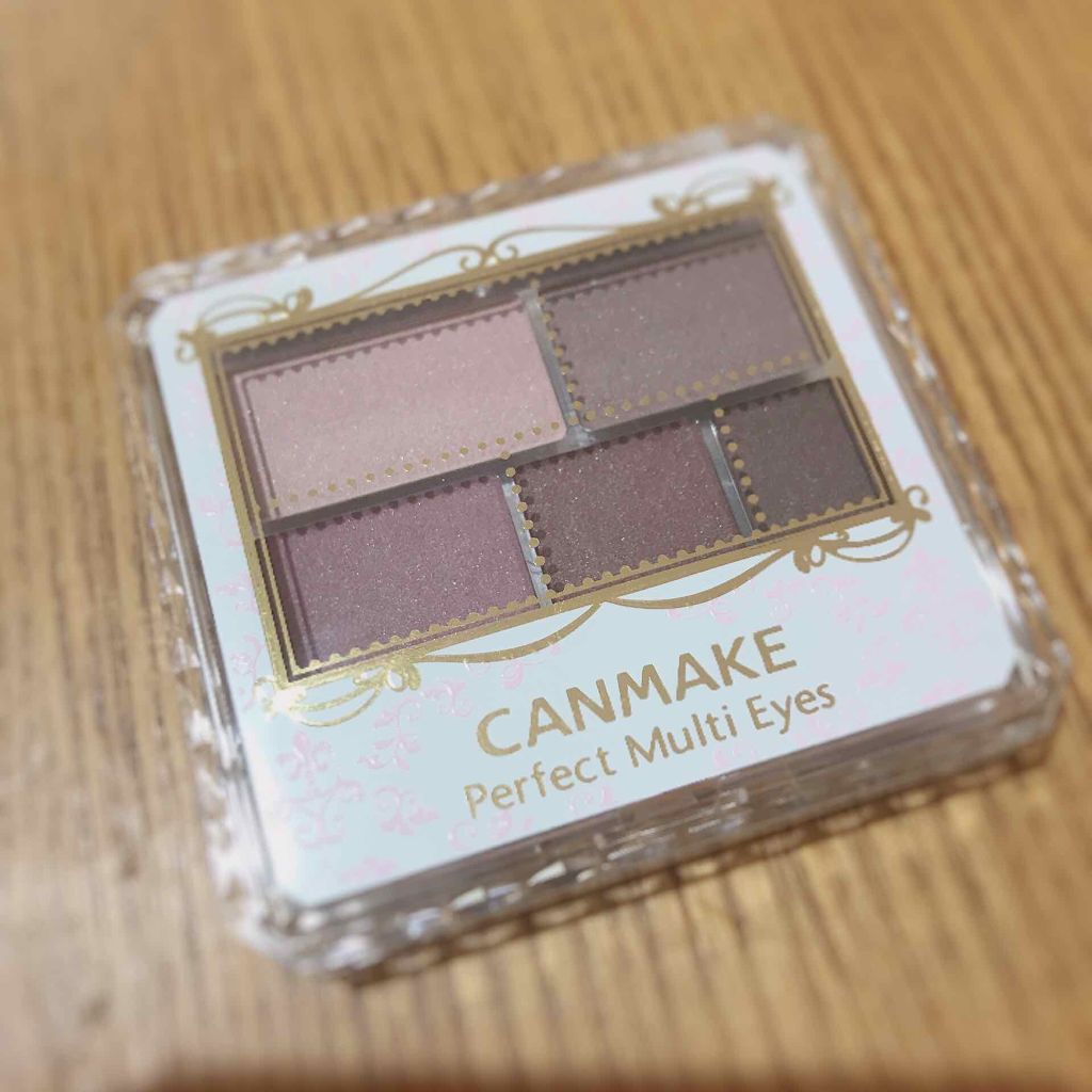 パーフェクトマルチアイズ/キャンメイク/アイシャドウパレットを使ったクチコミ(1枚目)