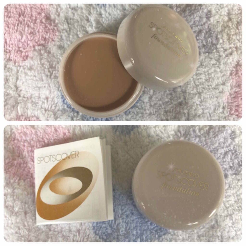 スポッツカバー ファウンデイション/SHISEIDO/クリームコンシーラーを使ったクチコミ(2枚目)