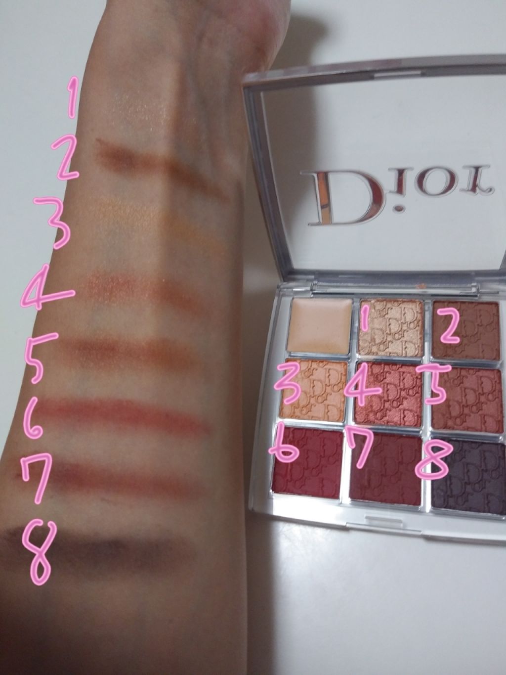 ディオール バックステージ アイ パレット/Dior/アイシャドウパレットを使ったクチコミ(3枚目)