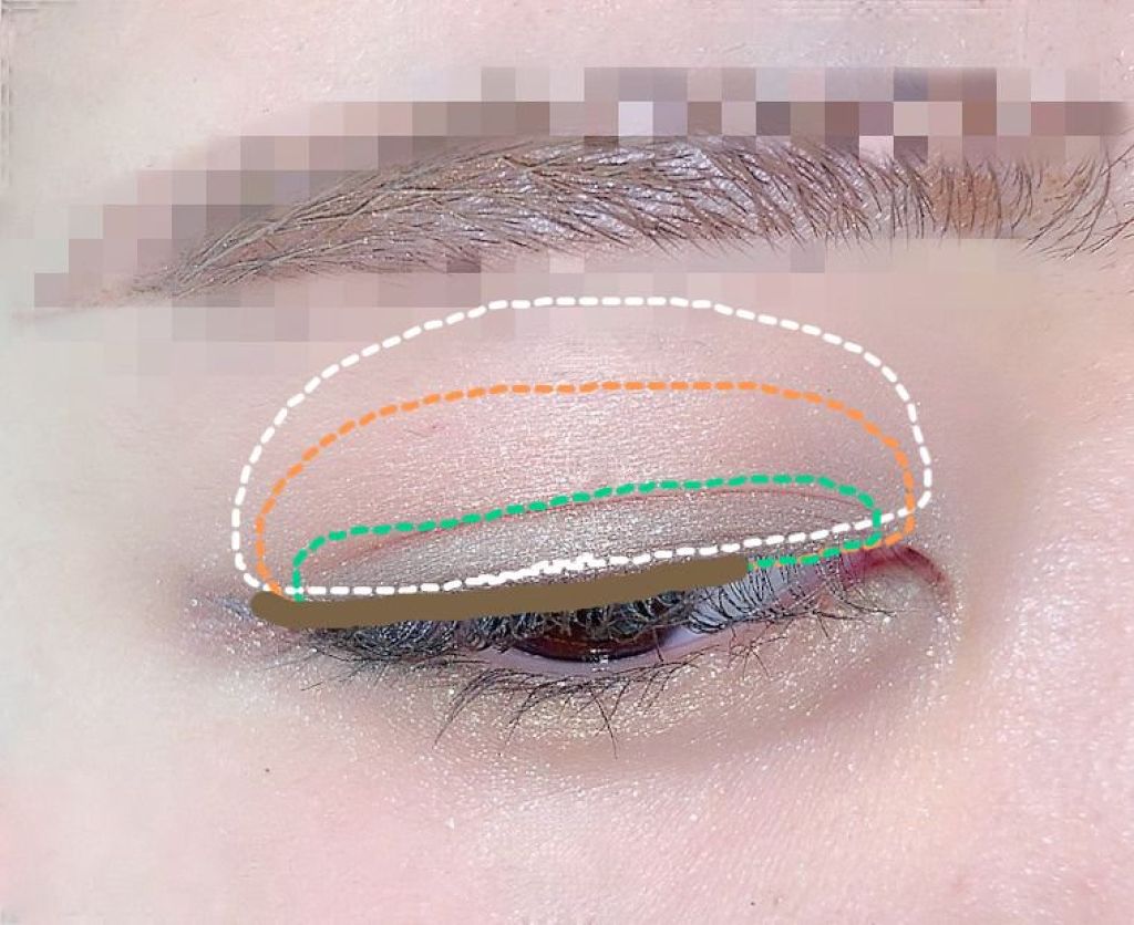 LB ニュアンスブラウンアイパレット/LB/アイシャドウパレットを使ったクチコミ（1枚目）