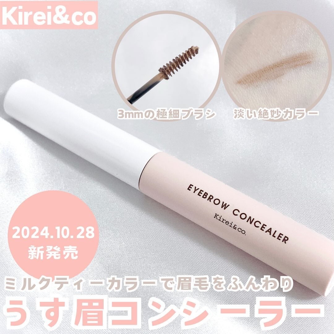 うす眉コンシーラー/Kirei&co./眉マスカラを使ったクチコミ(1枚目)