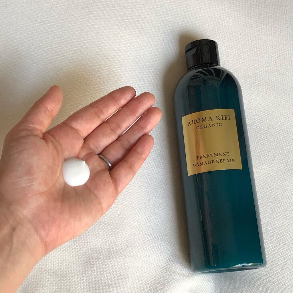 オーガニック シャンプー／トリートメント＜ダメージリペア＞/AROMA KIFI/シャンプー・コンディショナーを使ったクチコミ（2枚目）