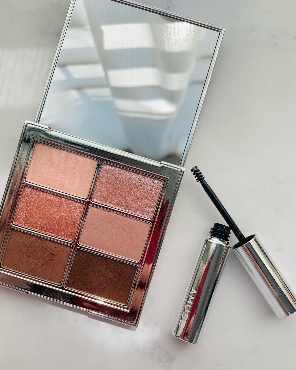 アイ ヴィーガン シアーパレット/AMUSE/アイシャドウパレットを使ったクチコミ(5枚目)