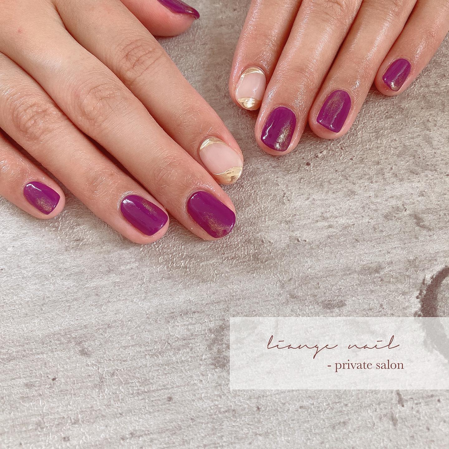 #リアンジェネイル,#柏ネイル,#ネイル,#ミラーネイル,#シンプルネイル,#ショートネイルのネイルデザイン