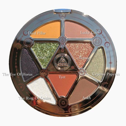 GODDESS 9 EYESHADOW/SUSISU/アイシャドウパレットを使ったクチコミ(2枚目)