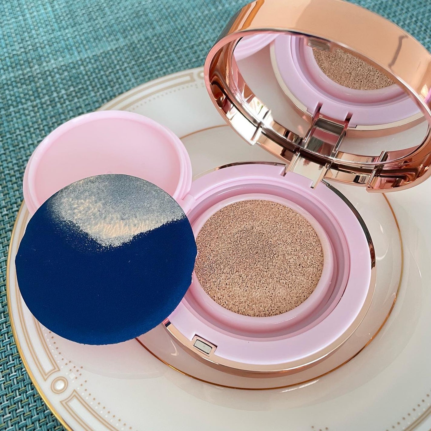 ピンクティーツリーカバーアップグロウクッション/APLIN/クッションファンデーションを使ったクチコミ(3枚目)