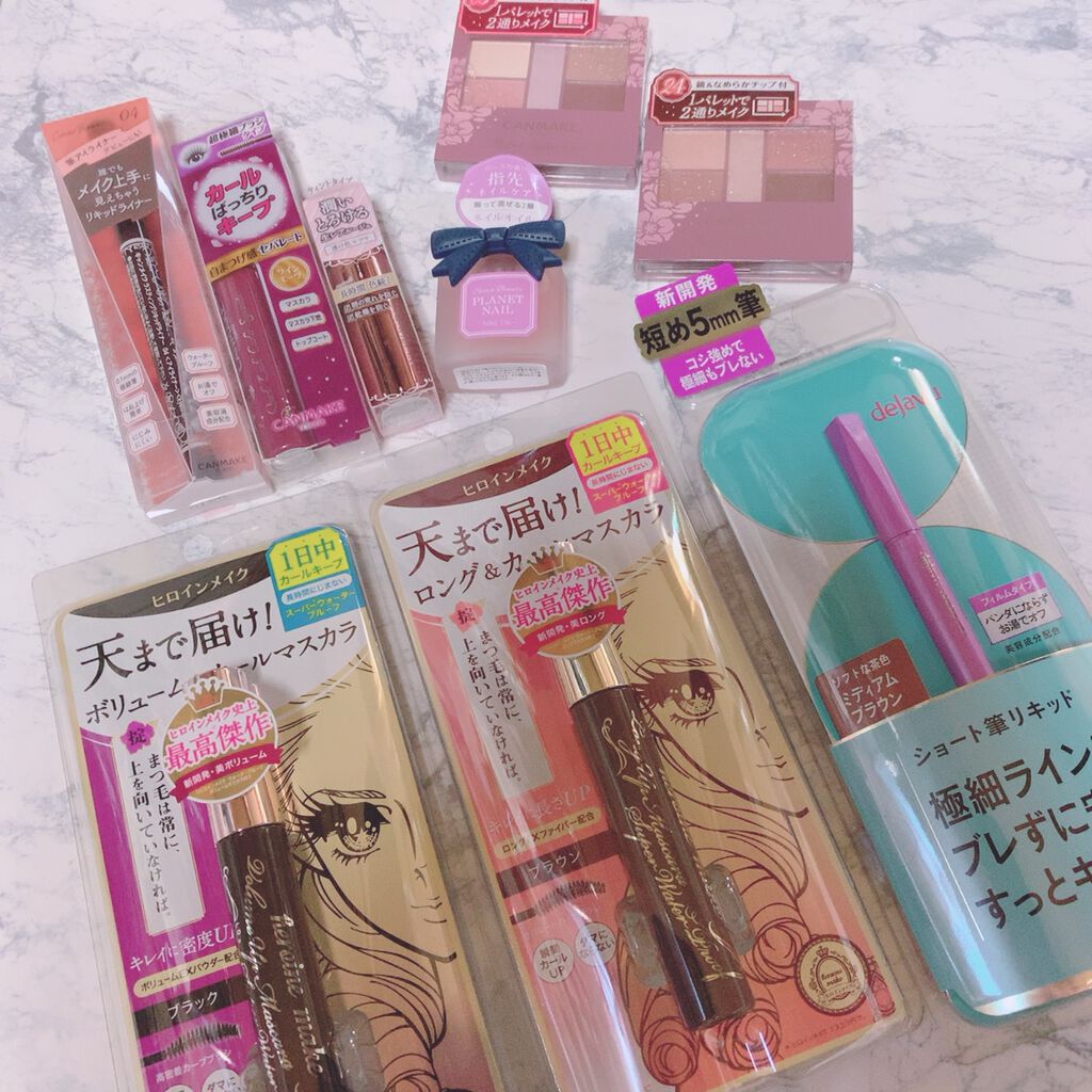 ラスティングリキッドライナー/キャンメイク/リキッドアイライナーを使ったクチコミ（1枚目）