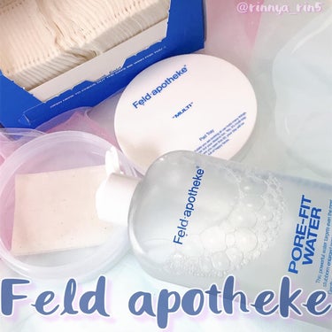 ポアフィットウォータートナー/Feld Apotheke/化粧水を使ったクチコミ（1枚目）