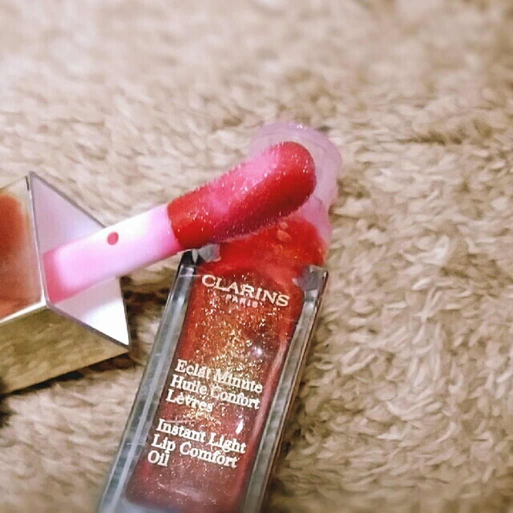 コンフォート リップオイル /CLARINS/リップグロスを使ったクチコミ（1枚目）