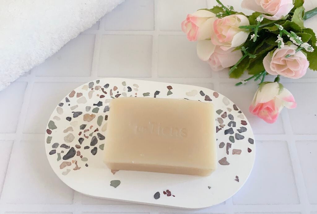 手作り洗顔石鹸 アンティアン クイーン オブ ソープ 「ラベンダーハニー」/アンティアン/洗顔石鹸を使ったクチコミ(3枚目)