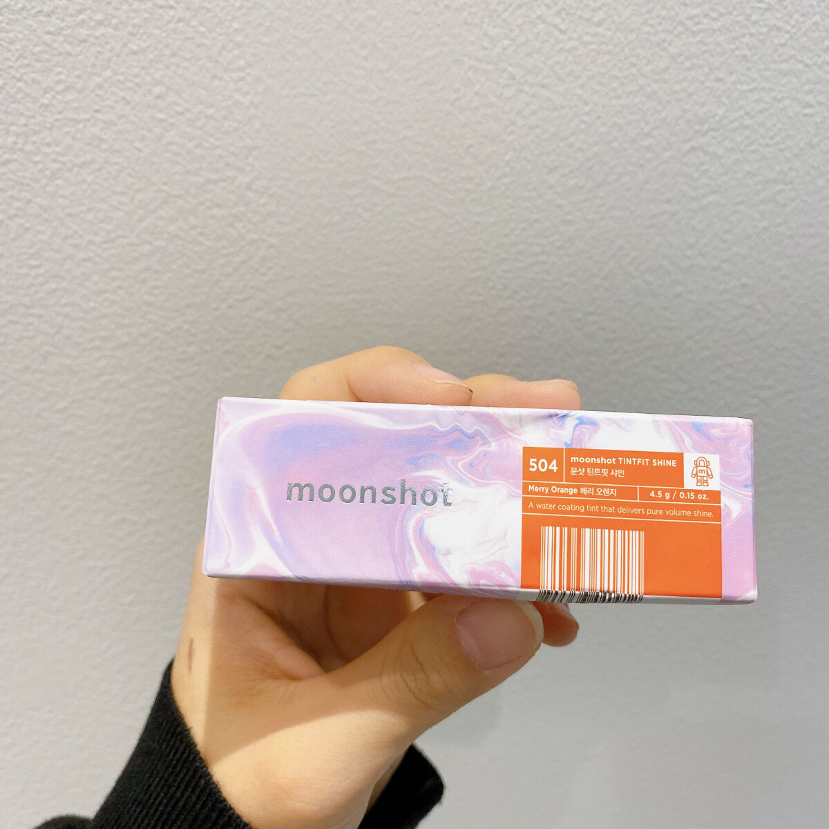 moonshot TINT FIT SHINEのクチコミ「\moonshot TINT FIT SHINE/

504 MERRY ORANGE

LO.....」（1枚目）