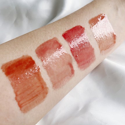 グラスティングカラーグロス/rom&nd/リップグロスを使ったクチコミ(5枚目)