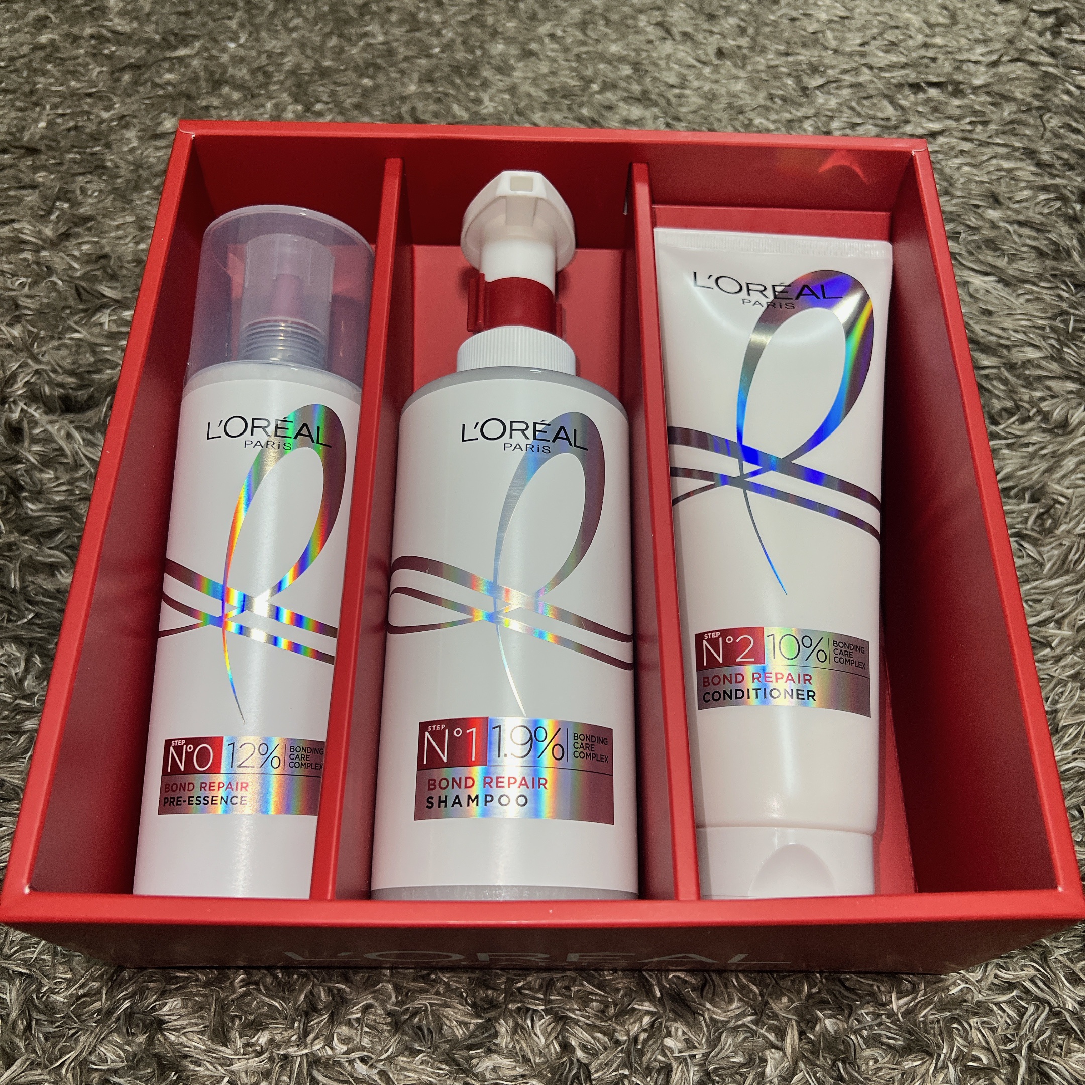 ロレアル パリ ボンド リペア シャンプー／コンディショナー シャンプー 440ml/ロレアル パリ/市販シャンプーを使ったクチコミ（1枚目）