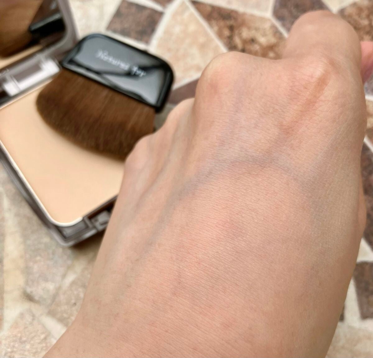 UVフラワーパクト/Natures for/プレストパウダーを使ったクチコミ(3枚目)