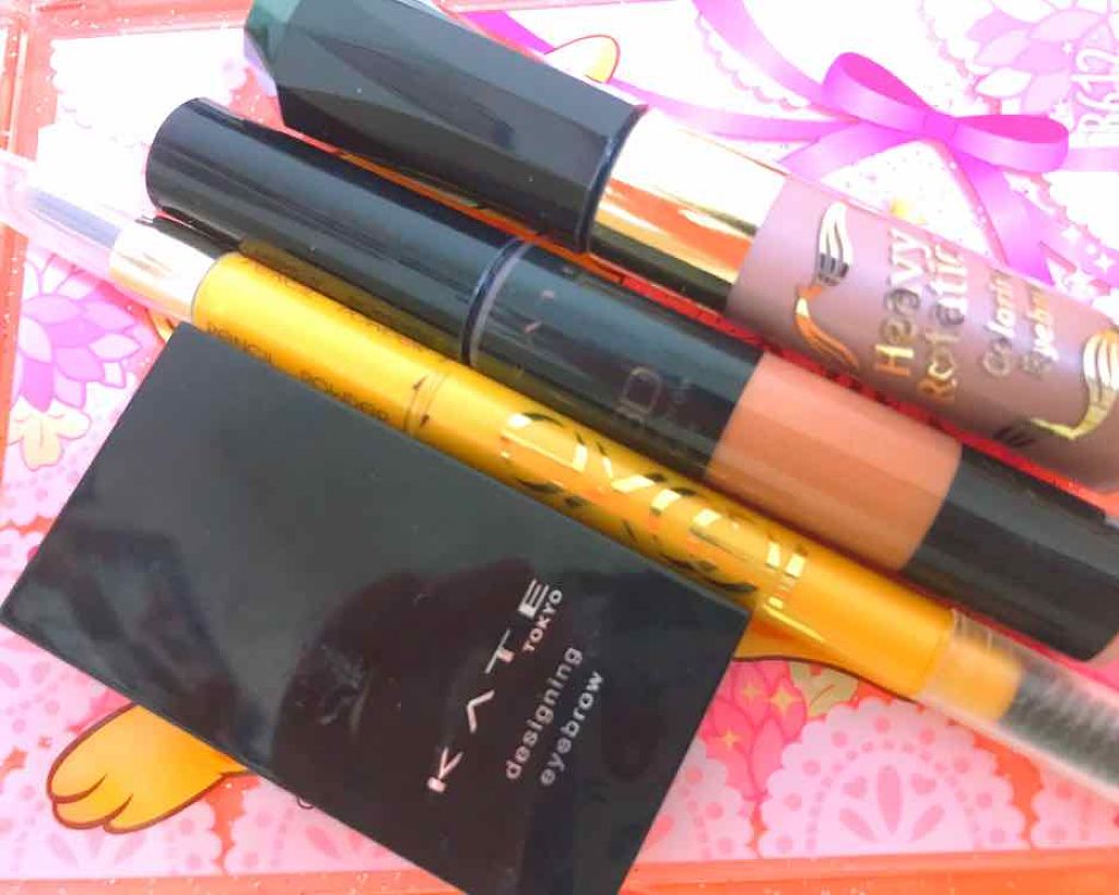 カラーリングアイブロウ/ヘビーローテーション/眉マスカラを使ったクチコミ(1枚目)