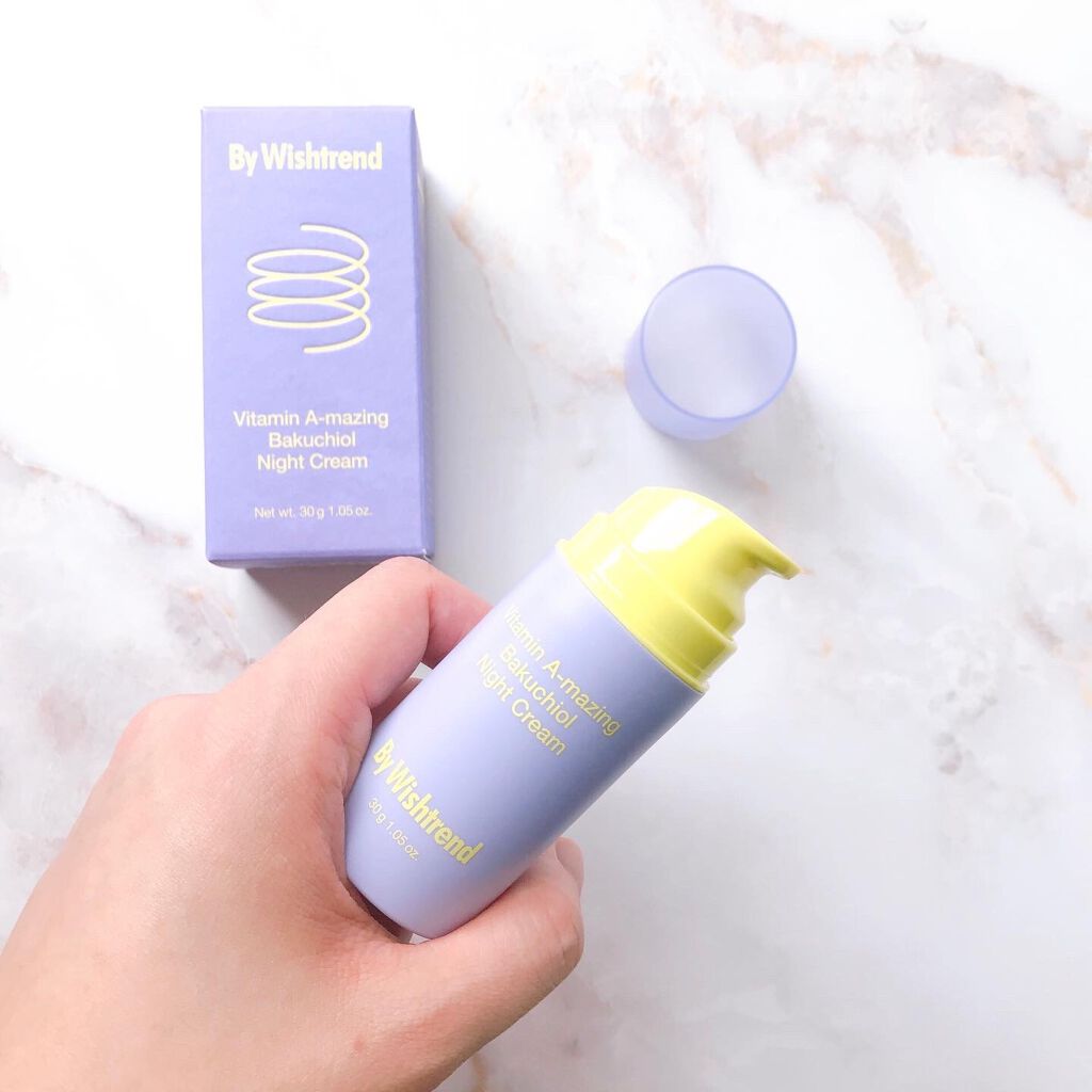 ビタミンA-mazingバクチオールナイトクリーム/By Wishtrend/フェイスクリームを使ったクチコミ(6枚目)