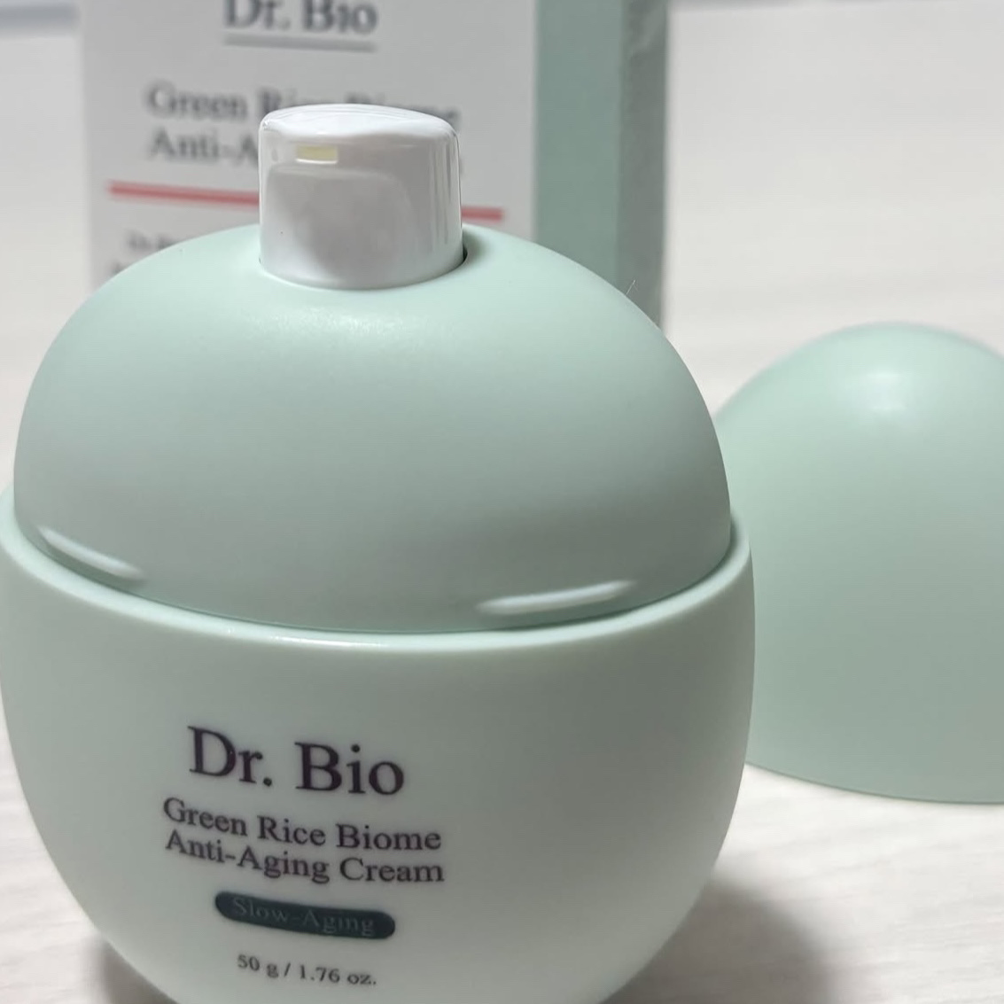 緑米ライスバイオーム™トーンアップ弾力クリーム/Dr.Bio/フェイスクリームを使ったクチコミ（2枚目）