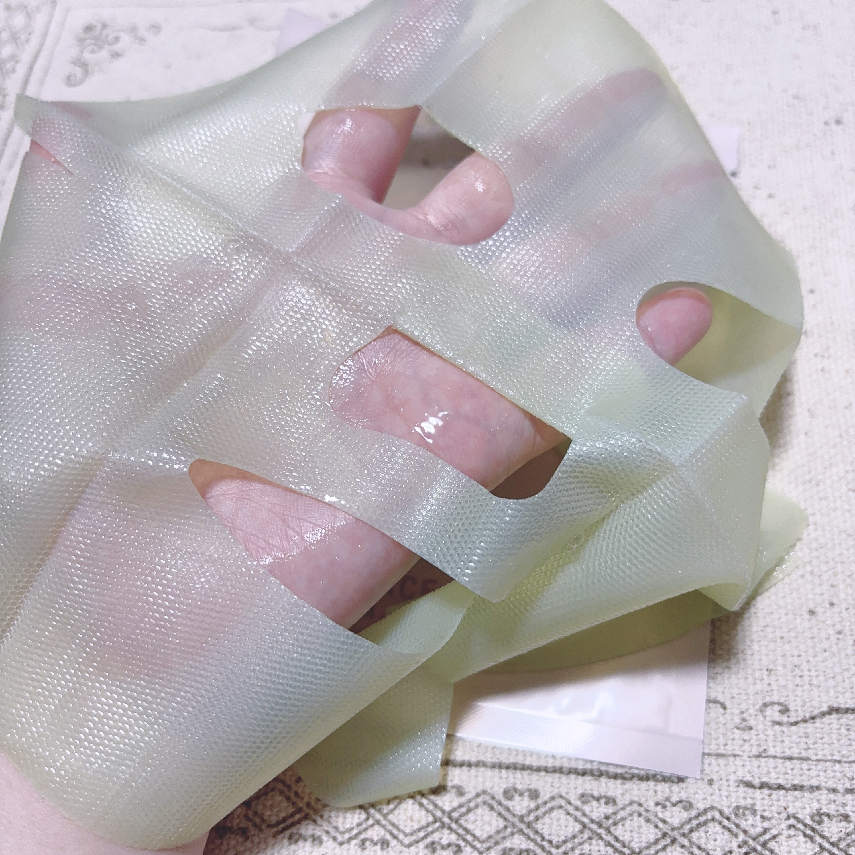 EASECBD ボタニカルリッチバランシングフェイスマスク/EASECBD/シートマスク・パックを使ったクチコミ（2枚目）